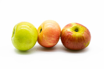 Fresh apple isolate on white background