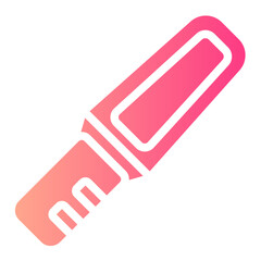 metal detector gradient icon