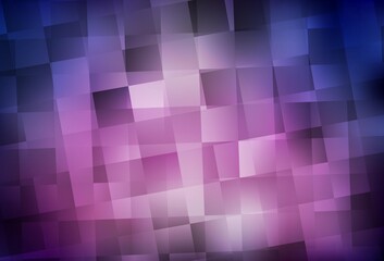 Dark Purple vector background in polygonal style.