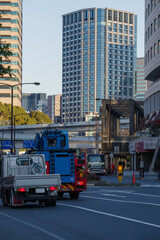 Obraz na płótnie Canvas 東京港区赤坂3丁目から紀尾井町方面を望む