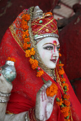 Fototapeta na wymiar hindu god statue