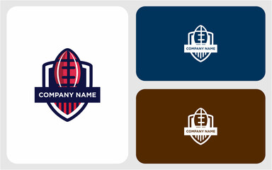 rugby, american football design template