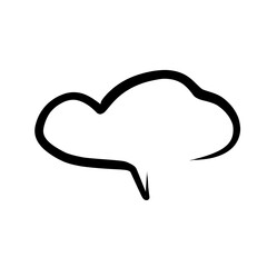 Bubble speech vector