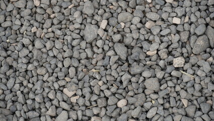 Abstract  different shapes pebbles sea texture background