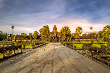 Angor Wat in Siem Reap Cambodia