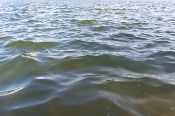 waves on the beach