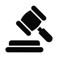 auction Finance Related Vector Line Icon. Editable Stroke Pixel Perfect.