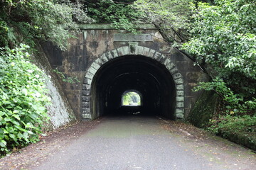 old tunnel in Japan