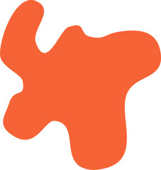 Irregular Freeform aesthetic abstract Handdraw Organic Shape