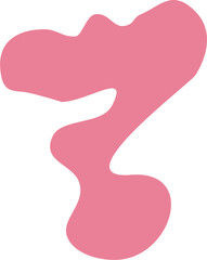 Irregular Freeform aesthetic abstract Handdraw Organic Shape