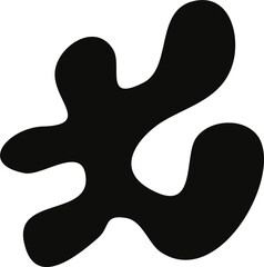 Irregular Freeform aesthetic abstract Handdraw Organic Shape