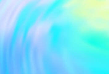 Light Blue, Green vector abstract blurred background.