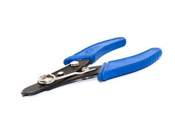 A picture of wire cutter with selective focus