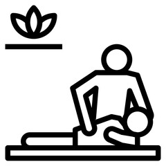 Massage spa Icon