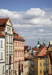 Lesser Town - Mala Strana in Prague. Czech Republic