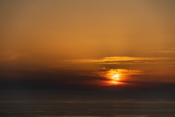 Obraz premium Mediterranean sunset