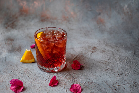 Cocktail with decorative