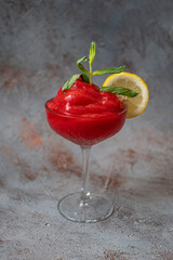 Cocktail Drink With Decorative