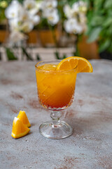 Cocktail Drink With Decorative