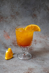 Cocktail with decorative