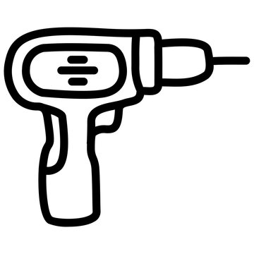 recommend clip art: handdrawn handdrill icon