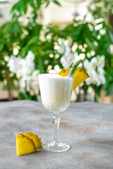 Cocktail with decorative