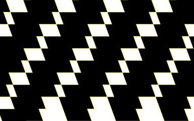 black and white background, geometric shapes