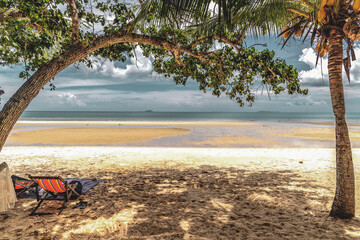 Monsun Season at the beaches of Thailand