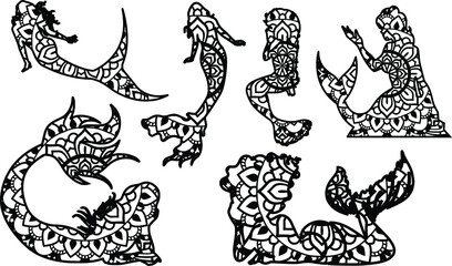 
Mandala design. You can change the color and size of the design. Will fit well as a design on a shirt or in your shadow box. You can also use laser cutters like Cricut, Glowforge

