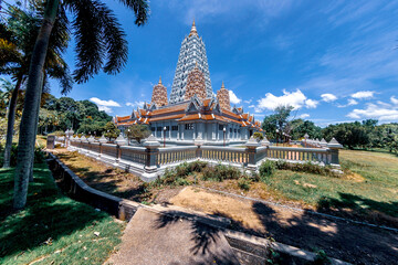 Wat Yansangwararam, temple near Pattaya, Thailand