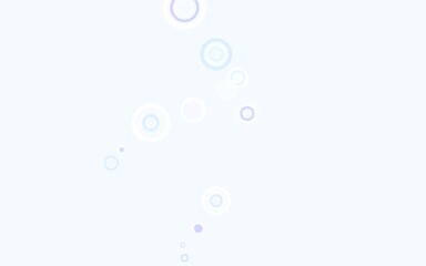 Light Pink, Blue vector template with circles.