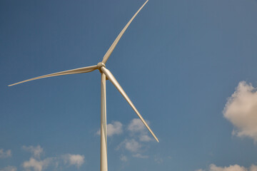 High wind turbine for generation electricity