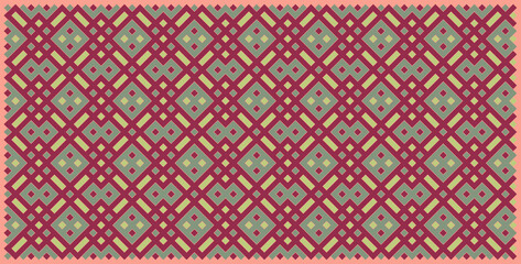 Multicolor truchet tiling connections illustration