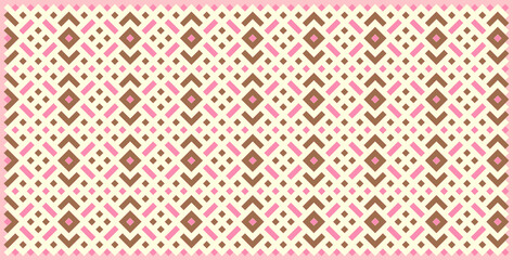 Multicolor truchet tiling connections illustration