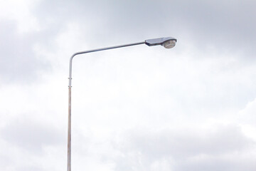 electric pole with white background