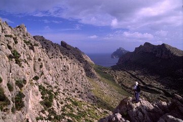 Fototapeta premium Sierra des Cavall Bernat,Pollensa,Tramuntana, Mallorca,Baleares,España