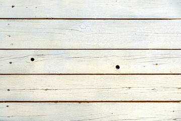 Obraz premium Weiß lackierte Fläche aus Holzbrettern