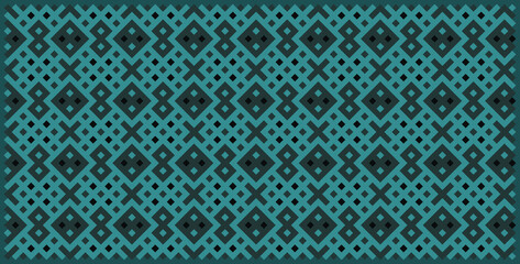 Multicolor truchet tiling connections illustration