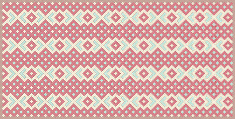 Multicolor truchet tiling connections illustration