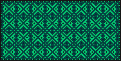 Multicolor truchet tiling connections illustration