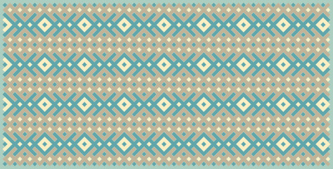 Multicolor truchet tiling connections illustration