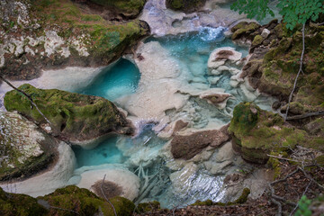 Le parc National d'urederra dans le pays Basque espagnol.