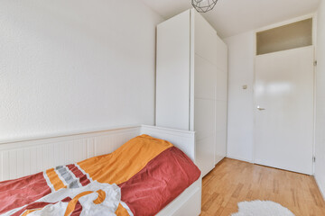 Interior of a spacious room in a luxury house