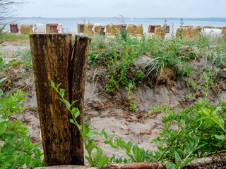Am Strand von Eckernförde