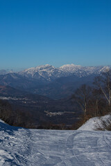 winter mountain landscape