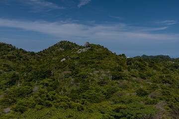 clouds over the mountains