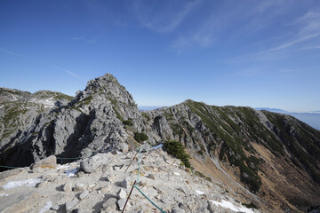 mountain landscape with sky