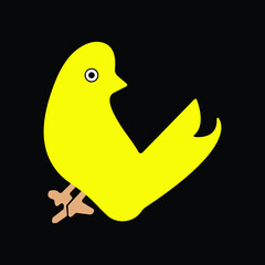 Birds animal vector logo template 