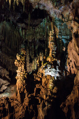 Resava Cave or Resavska Cave is a cave near Jelovac in eastern Serbia, about 20 kilometres from Despotovac. It is one of the largest cave systems in Serbia, with the corridors about 4.5 kilometres lon