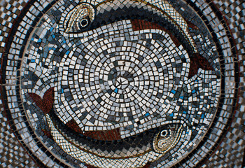 Icons and frescoes in the monastery, Serbia, Vojvodina